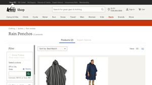 REI - Rain Ponchos