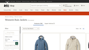 REI - Women's Rain Jackets