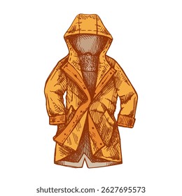 Illustrative image for reversible rain poncho