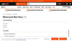 RevZilla - Motorcycle Rain Gear