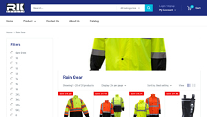 RK Safety - High Visibility Rain Gear