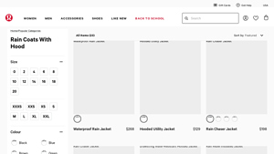 Lululemon - Rain Coats with Hoods