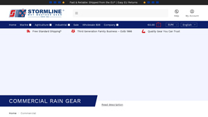 Stormline - Crew 654 Foul Weather Bib and Brace Pants