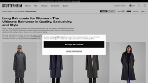 Stutterheim - Premium Long Raincoat for Women