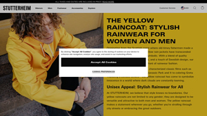 Stutterheim - Handmade Yellow Raincoats