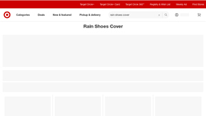 Target - Waterproof Rain Shoe Covers