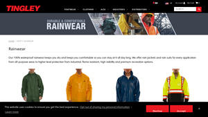 Tingley Rubber - Safety Rainwear