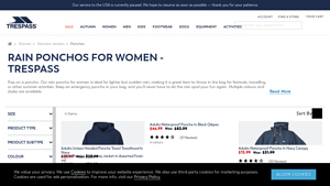 Trespass - Women's Rain Ponchos