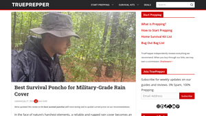 Arcturus - Best Survival Poncho