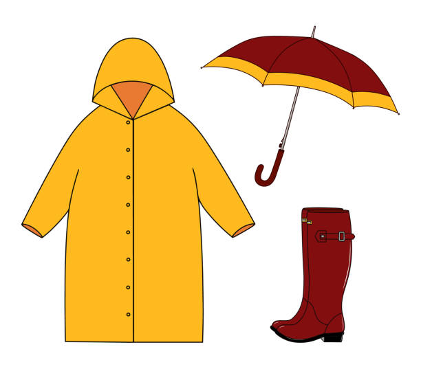 Illustrative image for two side raincoat