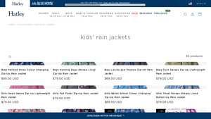 Hatley - Boys Duck Decoys Zip-Up Rain Jacket
