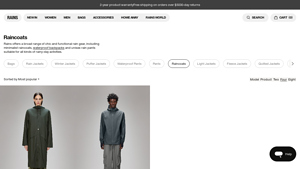 Rains - Two Four Eight Longer Jacket