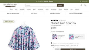 Vera Bradley - Outlet Rain Poncho