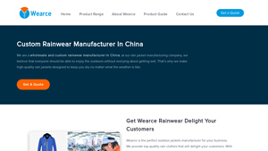 Wearce - Custom Rainwear Solutions
