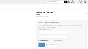 Weissman - Singin' in the Rain Character Costume