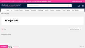 Wholesale Accessory Market - Stylish Raincoats