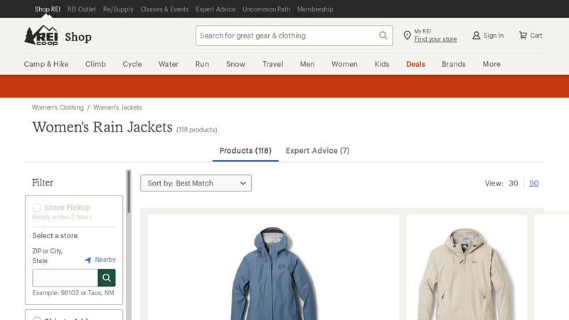 Women's Rain Jackets & Waterproof Coats | REI Co-op