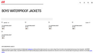 H&M - Boys' Waterproof Jackets