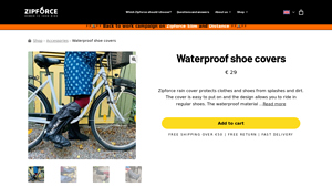 Zipforce - Waterproof Shoe Covers