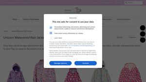 All Things Unicorn - Waterproof Rain Mac and Jackets