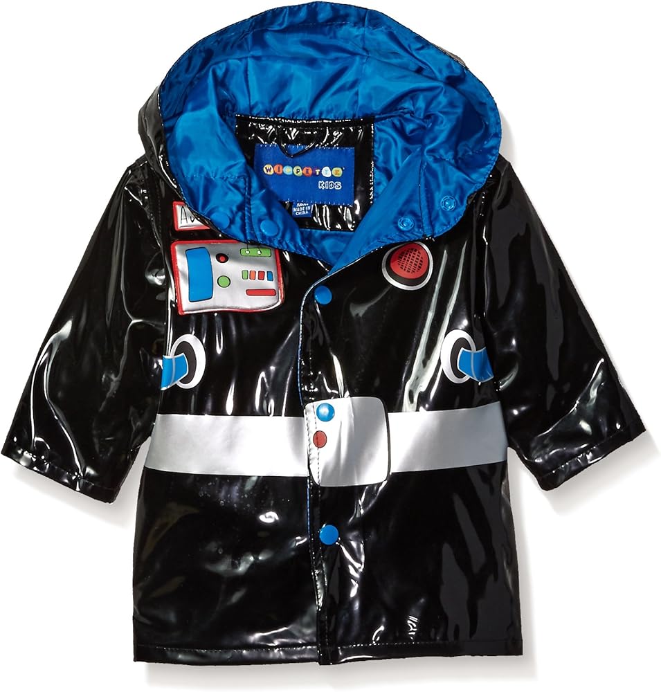 An application scenario or product detail of baby boy rain jacket - Image 5