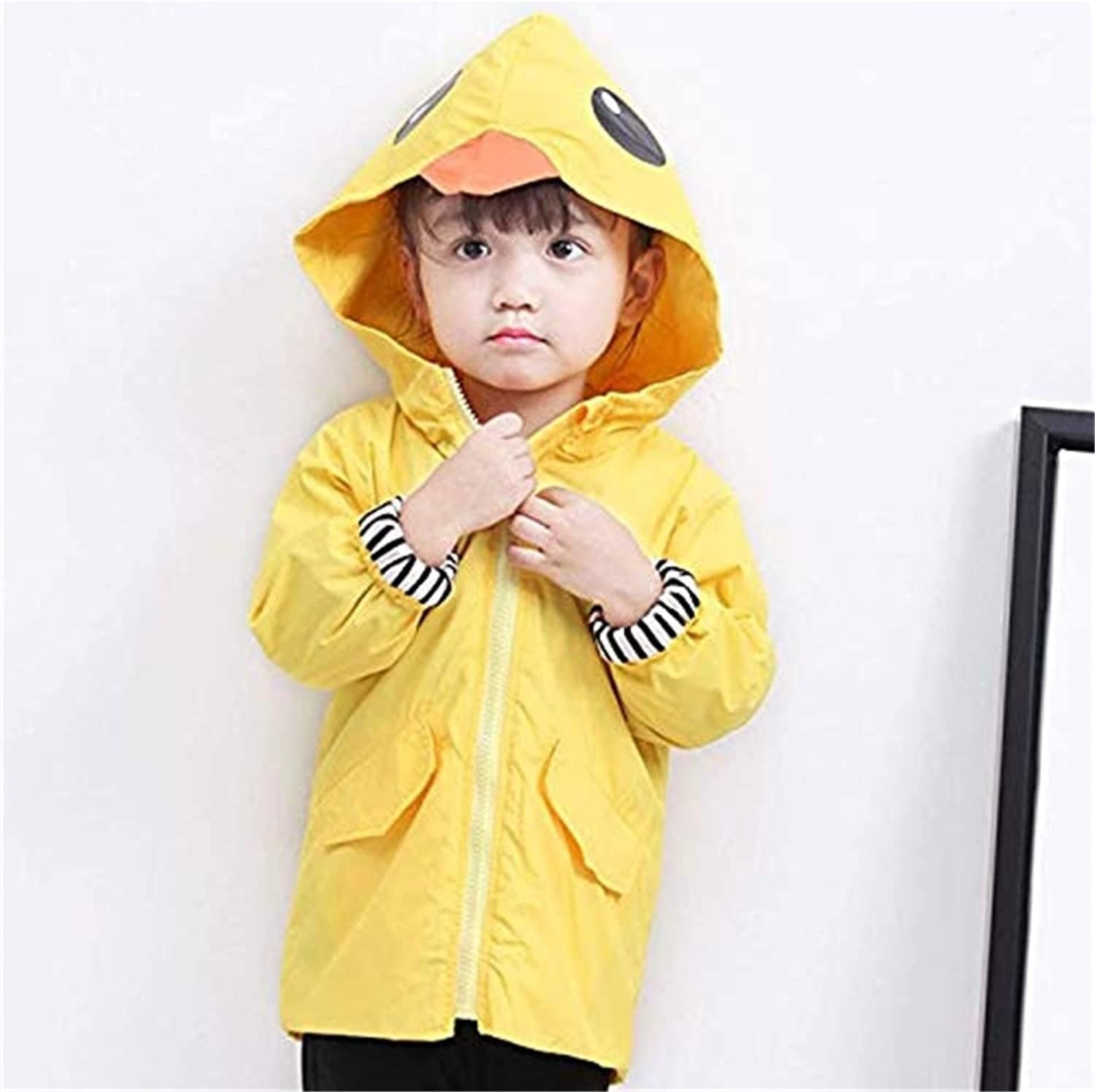 An application scenario or product detail of baby boy yellow raincoat - Image 15