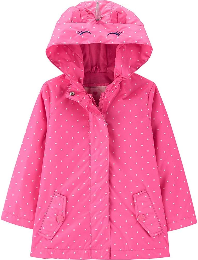 An application scenario or product detail of baby girl rain jacket - Image 24
