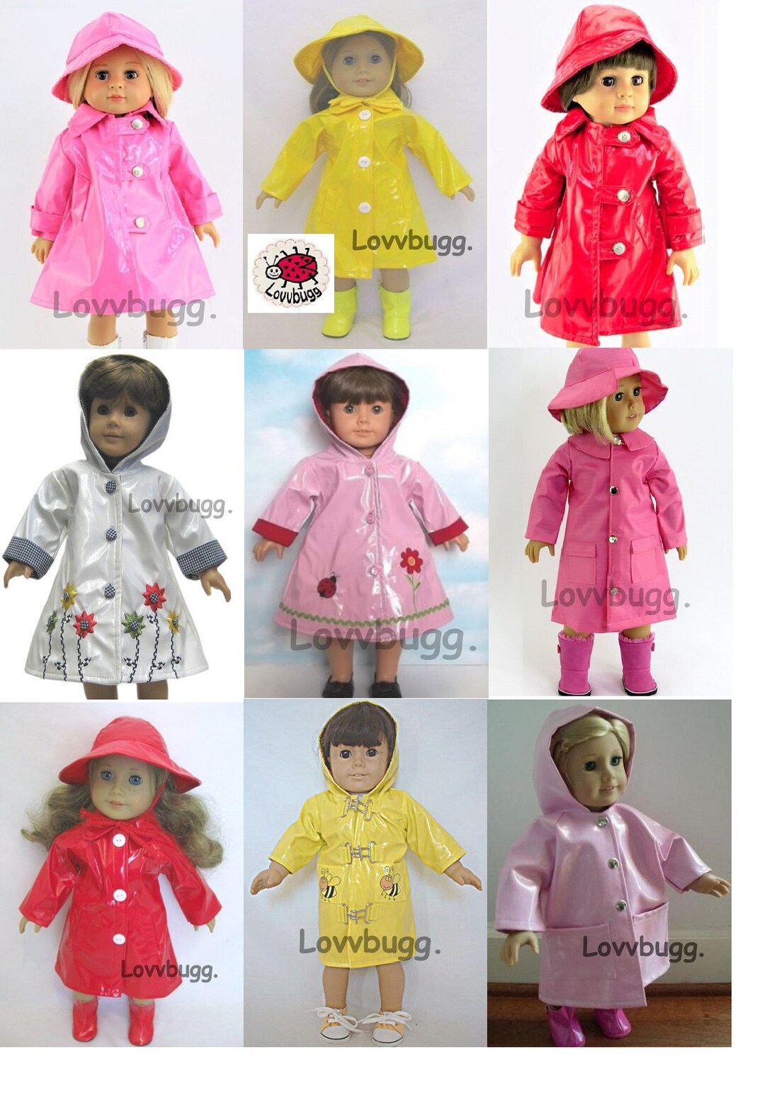 An application scenario or product detail of baby girl raincoat - Image 16