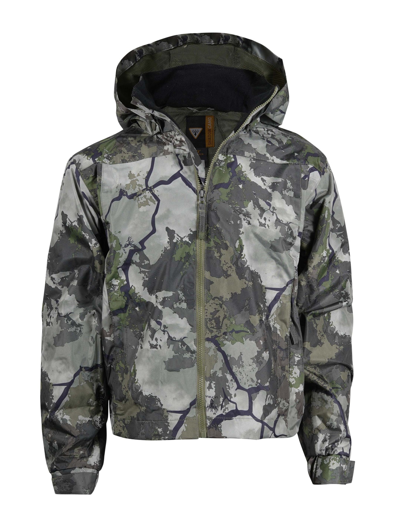 An application scenario or product detail of boys camo rain jacket - Image 9