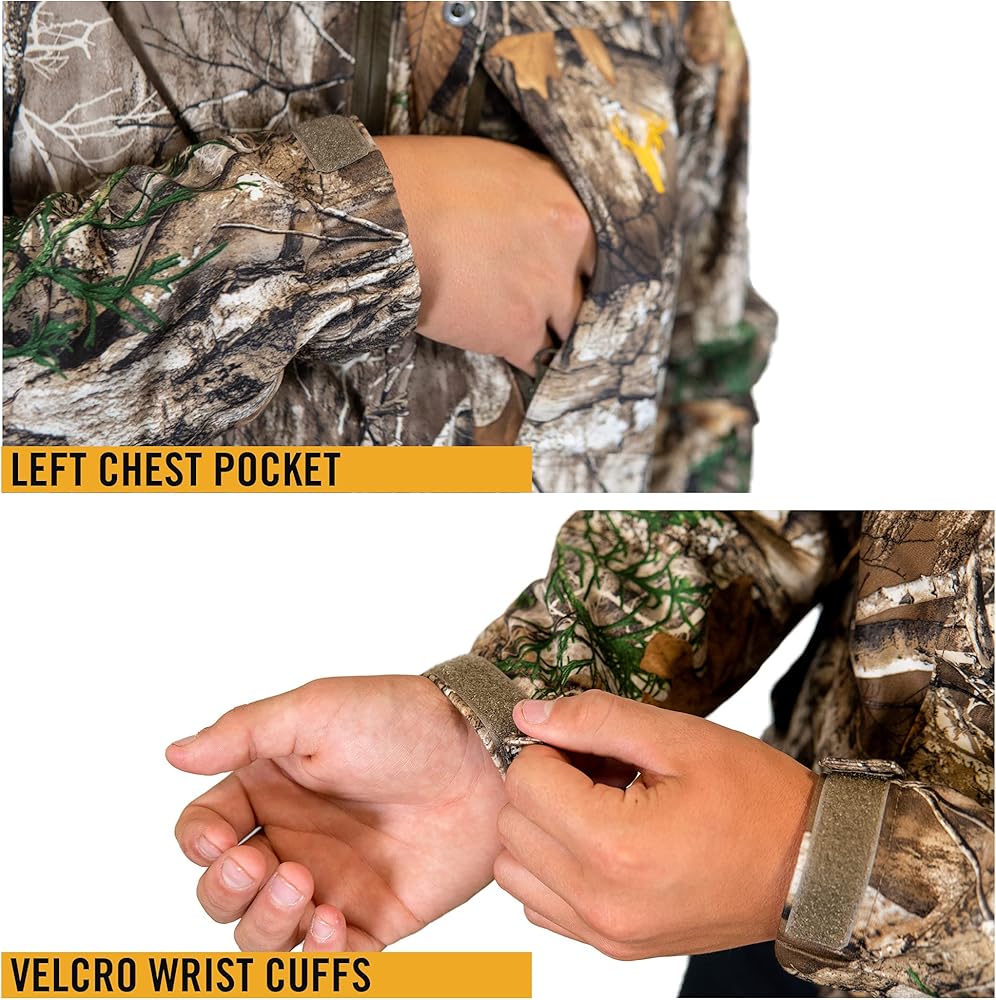 An application scenario or product detail of boys camo rain jacket - Image 18