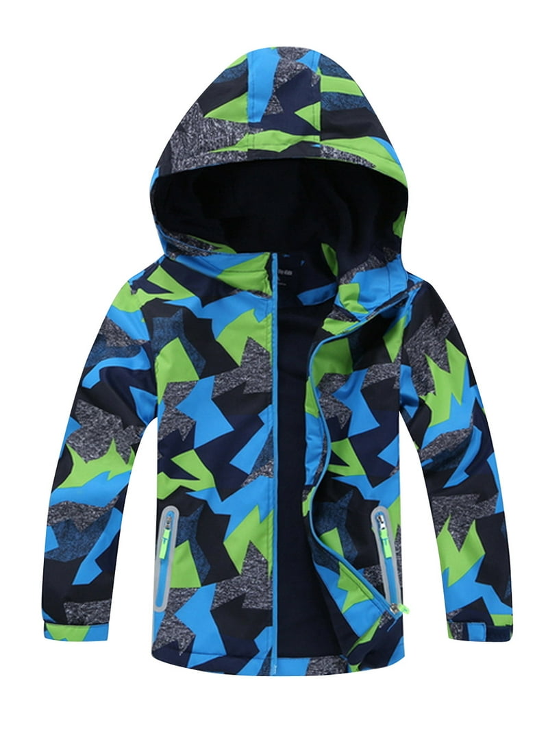 An application scenario or product detail of boys fleece lined rain jacket - Image 5