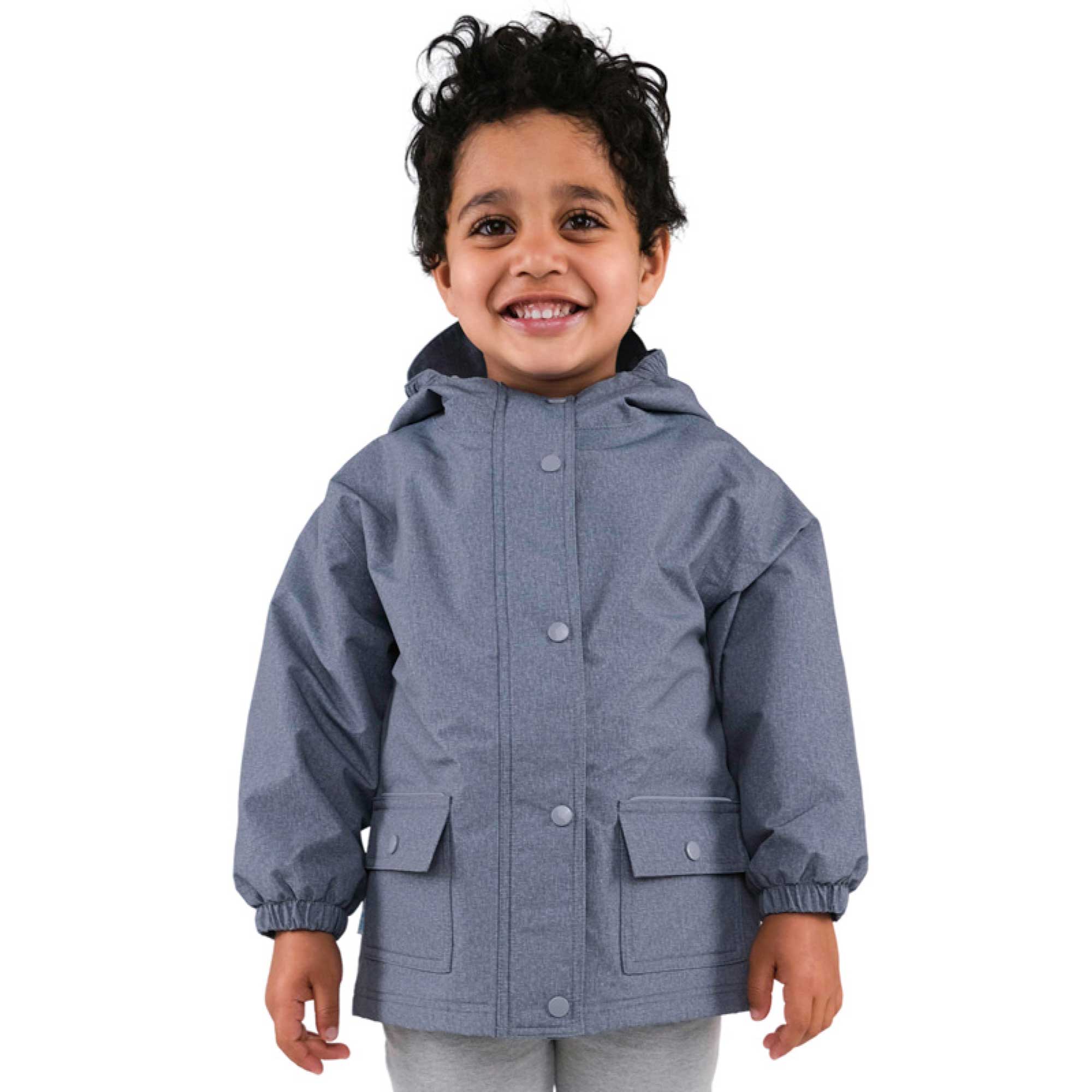 An application scenario or product detail of boys fleece lined rain jacket - Image 20