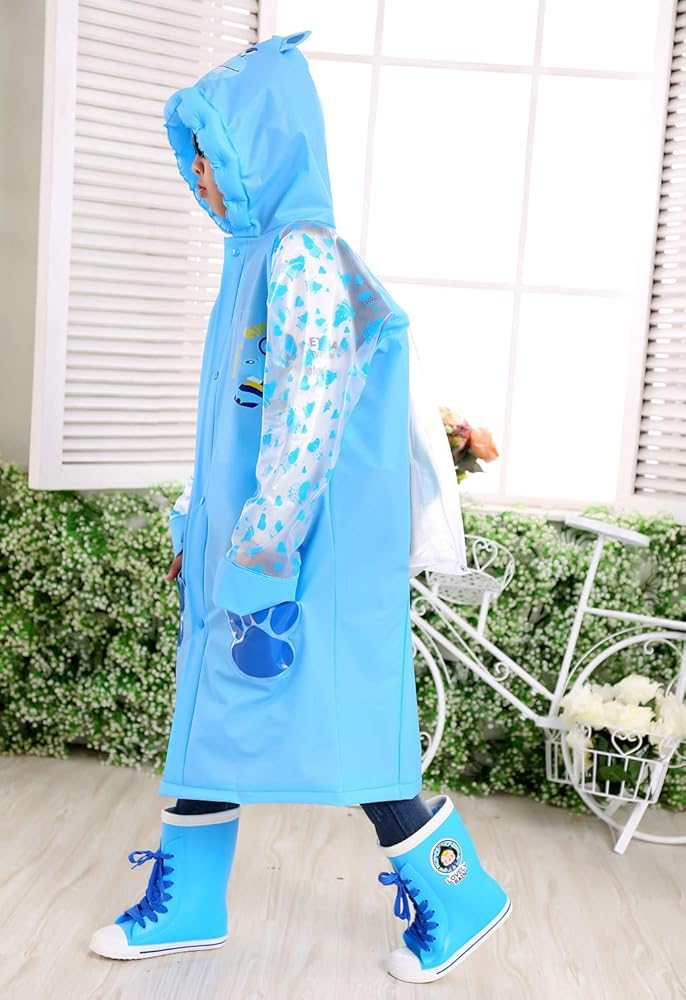 An application scenario or product detail of cheap kids raincoats - Image 8