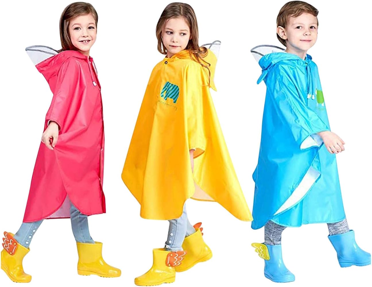 An application scenario or product detail of children's raincoats for sale - Image 20