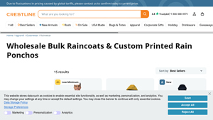 Crestline - Custom Rain Jackets & Raincoats