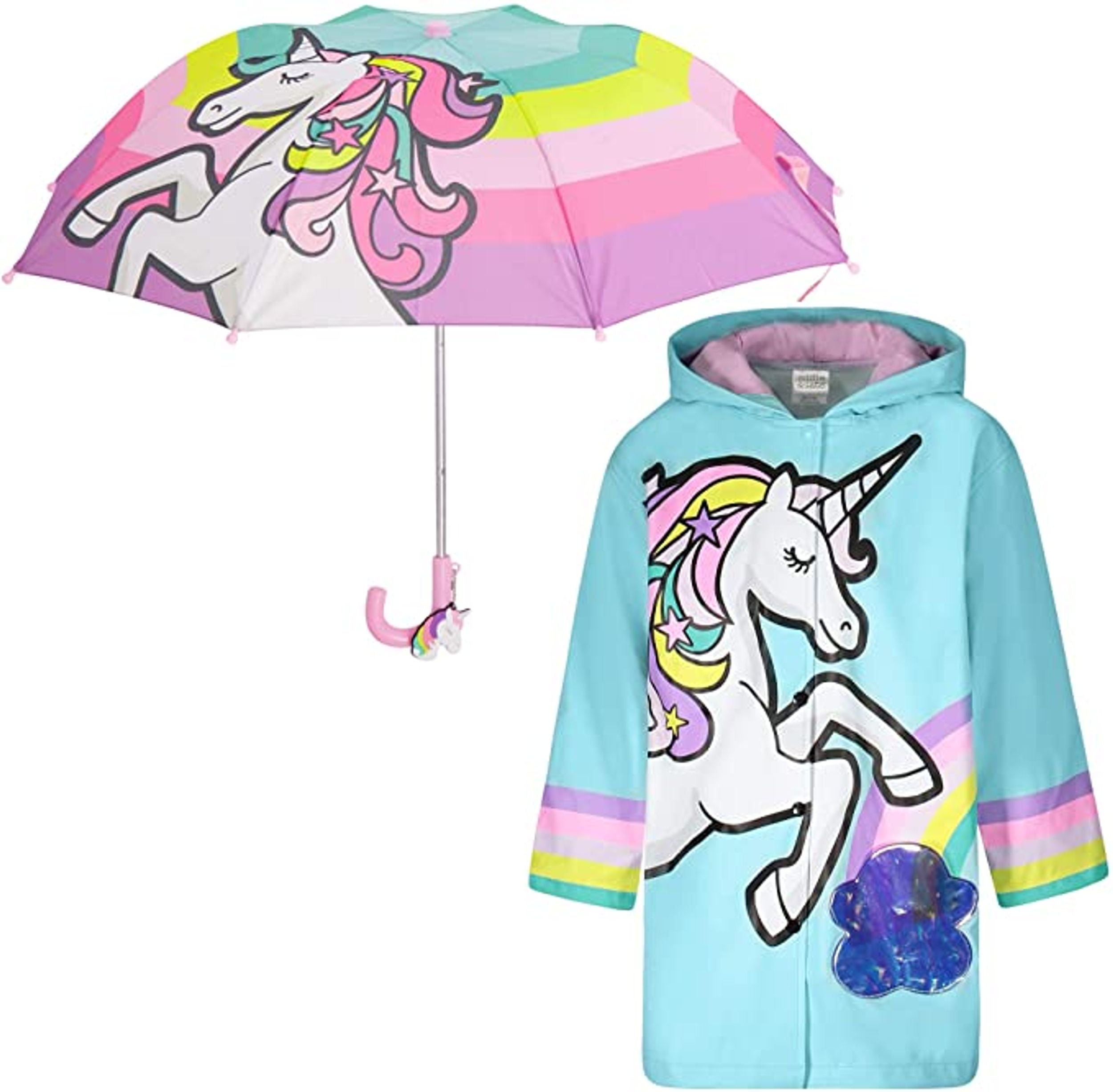 An application scenario or product detail of cute raincoats for toddlers - Image 1