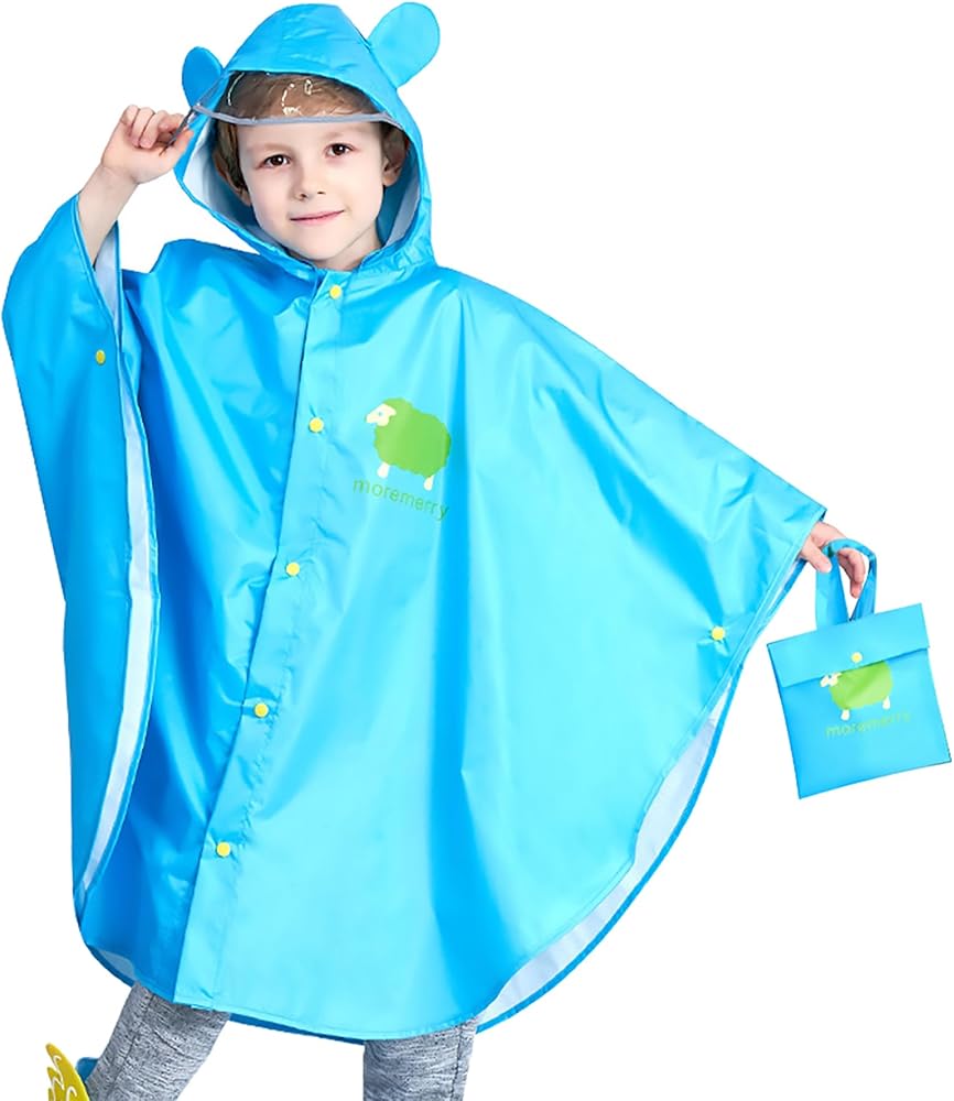 An application scenario or product detail of cute raincoats for toddlers - Image 19