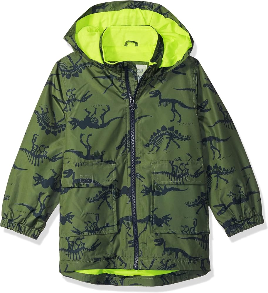 An application scenario or product detail of dinosaur rain jacket - Image 12