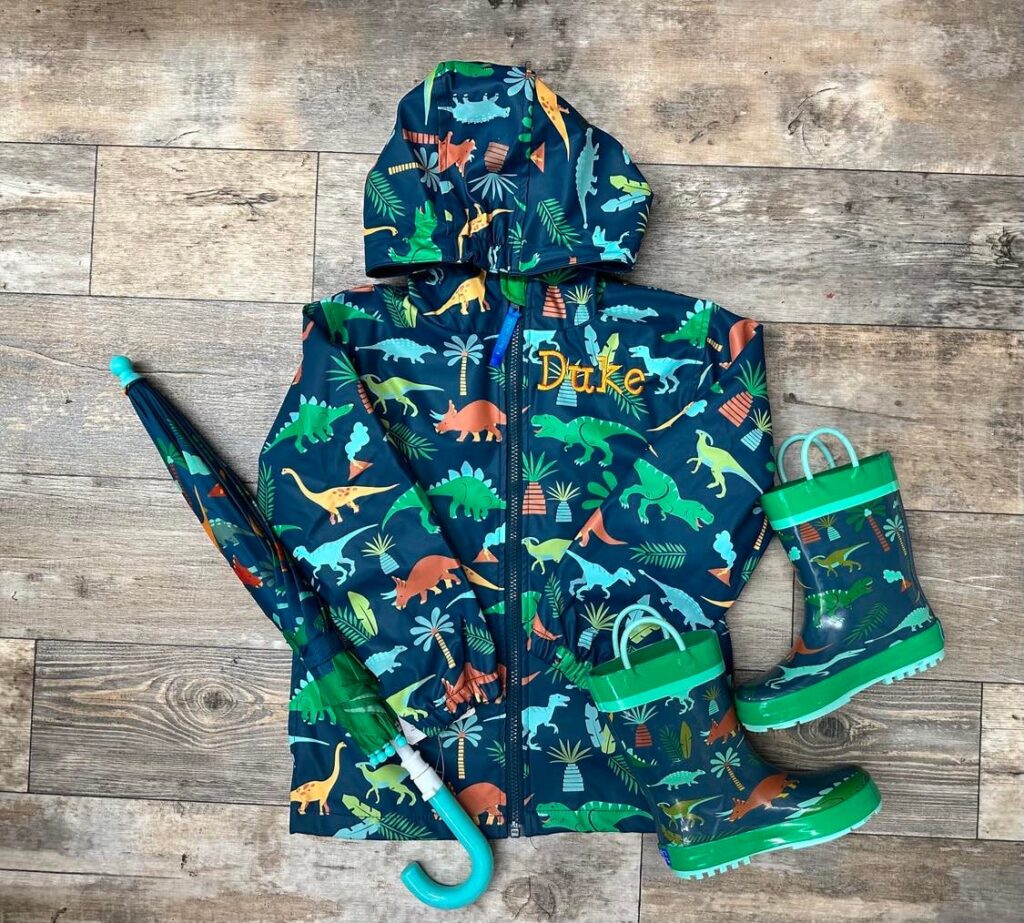 Featured image for the dinosaur rain jacket guide