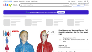 Outback Products - Kids Waterproof Raincoat Jacket