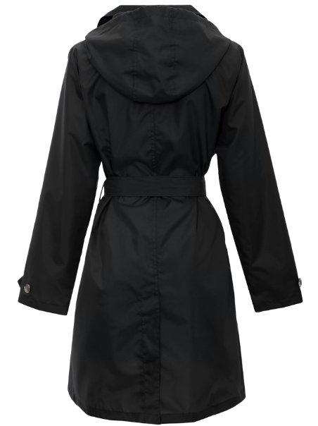An application scenario or product detail of girls black raincoat - Image 11