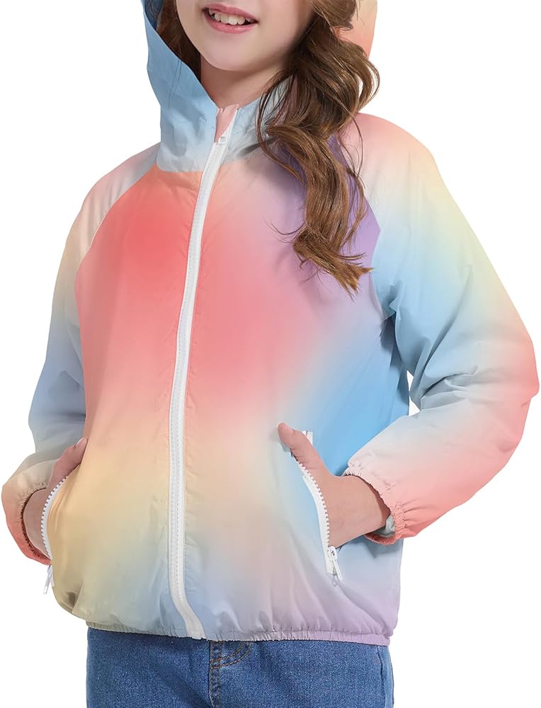 An application scenario or product detail of girls lightweight rain jacket - Image 5