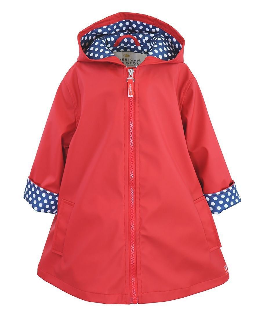 An application scenario or product detail of girls lined raincoat - Image 16