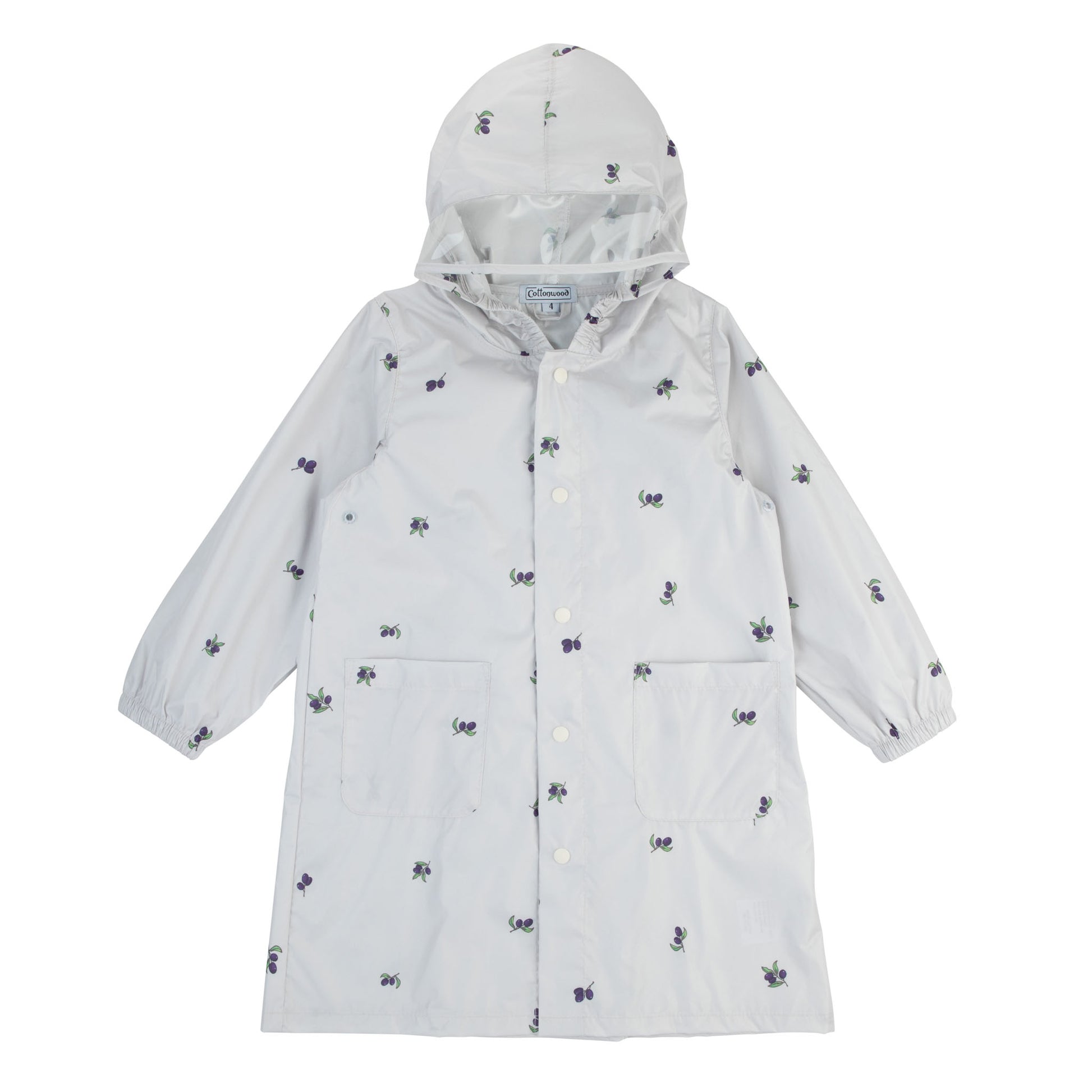 An application scenario or product detail of girls long raincoat - Image 11