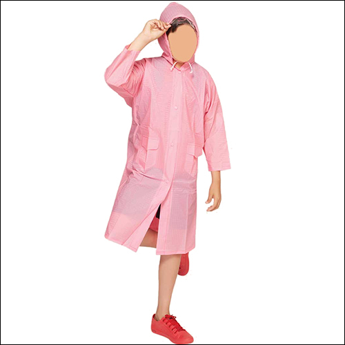 An application scenario or product detail of girls long raincoat - Image 18