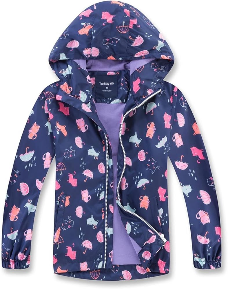 An application scenario or product detail of girls rain jacket - Image 10