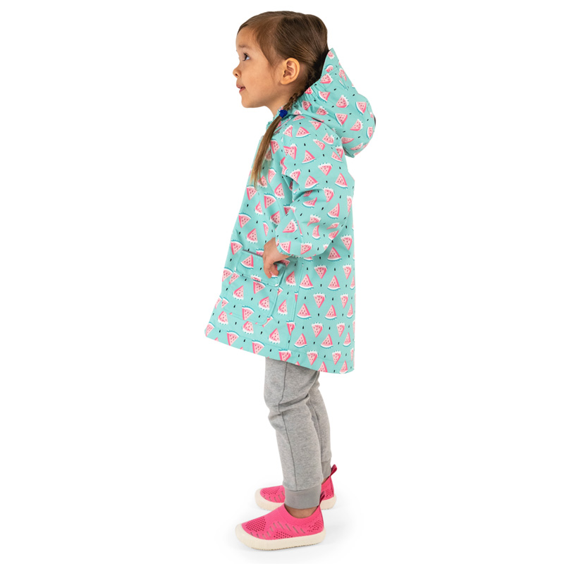 An application scenario or product detail of girls rain jacket - Image 13