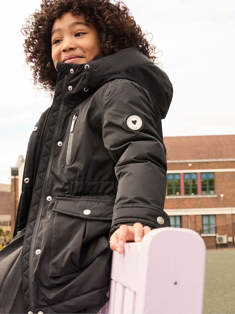 An application scenario or product detail of girls waterproof coat - Image 3