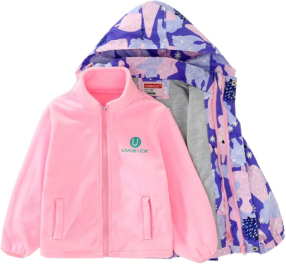 An application scenario or product detail of girls waterproof coat - Image 5