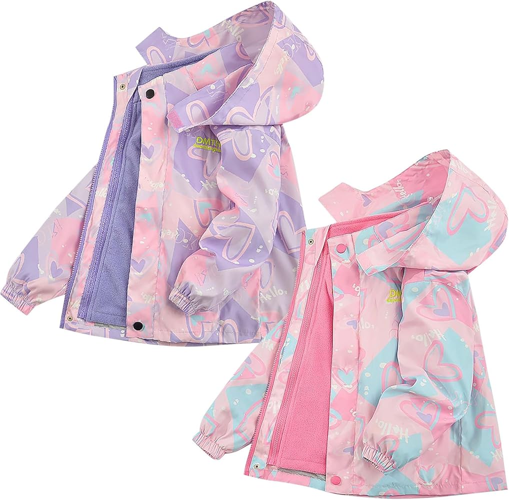 An application scenario or product detail of girls waterproof coat - Image 15